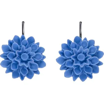 Módní doplněk Flowerski náušnice - frosty blue