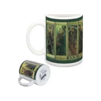 Hrnek Alfons Mucha – The Moon and the Stars