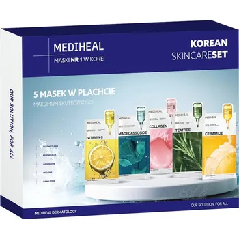 Pleťové sérum Mediheal Korean Skincare Set sada pleťových masek 5x24ml