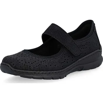 Dámské baleríny Dámské baleríny RIEKER N4299-00 černá S6 37