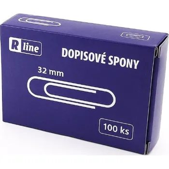 Archivační box Mikov Dopisní spony Economy - 32 mm / 100 ks