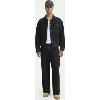 Pánská móda Jack & Jones Jeansy Dave Original 12290248 Černá Baggy Fit 38_34