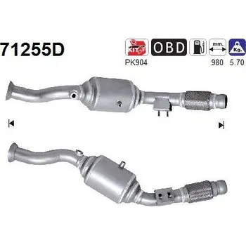 Katalyzátor Katalyzátor AS 71255D