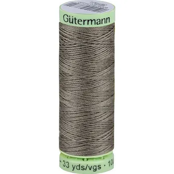 Nit Polyesterové nitě Gütermann Jeans návin 30 m, střední, 634 šedá