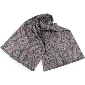 Šála Šátek / šála mramorovaná, hřejivá 70x185 cm, velké, 1 béžová