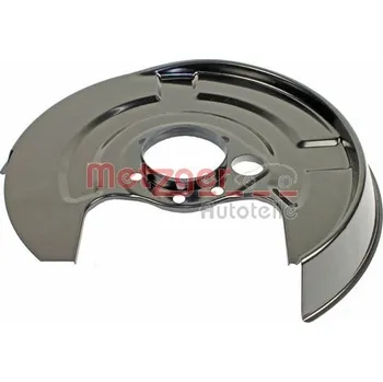 Brzdový systém Ochranný plech proti rozstřikování, brzdový kotouč METZGER 6115047