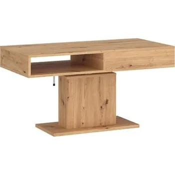 Konferenční stolek CORTI 04 - KONFERENČNÍ STOLEK 1S zvedací se šuplíkem - DUB ARTISAN (CRTT04=2 balíky) (W) (K150-Z) NOVINKA