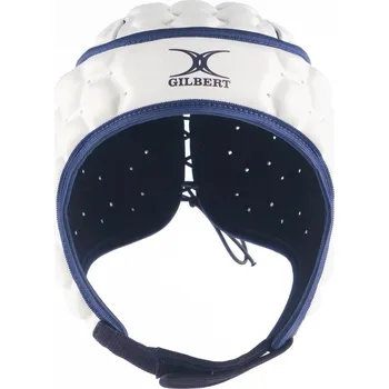 Cyklistická přilba GILBERT Dětská rugby helma Gilbert XP 250 BÍLÁ|MODRÁ