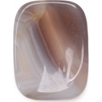 Masážní příslušenství Achát šedý obdélník masážní hmatka cca 4 cm