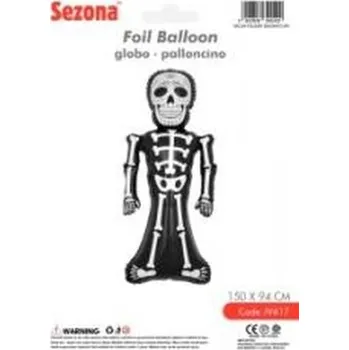 Balónek Balon Halloween Szkielet 150x94cm