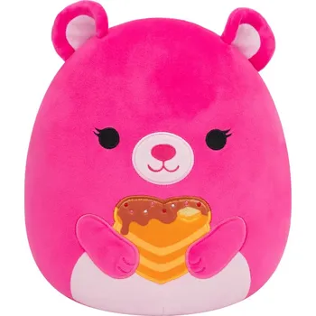 Hračka Squishmallows Růžový medvěd - Delia 20 cm