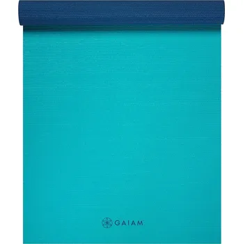 podložka na cvičení GAIAM Podložka na jógu oboustranný GAIAM OPEN SEA 4 mm 173cm MODRÁ|ZELENÁ
