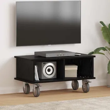 Televizní stolek vidaXL Televizní stojan Černý dub 68,5 x 35 x 35 cm kompozitní dřevo [891041]