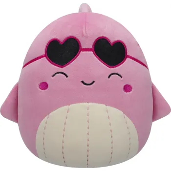 Hračka Squishmallows Růžová velryba - Val 20 cm