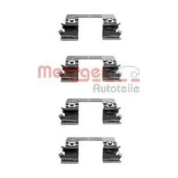 Přislušenství brzdového systému Sada příslušenství obložení kotoučové brzdy METZGER 109-1234