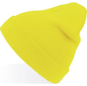 Oblečení a móda Pletená čepice "Wind" yellow fluo onesize