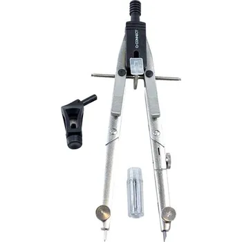 Kružítko DONAU s kloubem a rychloposuvem, stříbrné