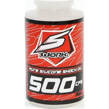 RC náhradní díl SWORKz silikonový olej tlumičů 500Cps, 130ml, 1 ks.