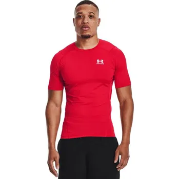 Pánské termoprádlo Pánské kompresní tričko Under Armour HG Armour Comp 1361518-600 Červená SM