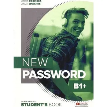 Kniha New Password B1+ SB + S's App MACMILLAN - Rosińska Marta