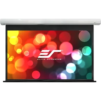 Projekční plátno ELITE SCREENS plátno elektrické motorové 180" (457,2cm)/ 16:9/ 224,3×398,5cm/ case bílý/ 6" drop/ MaxWhite FG