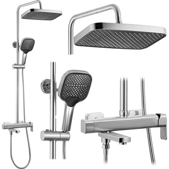 Sprchový set Rea Arlo Brush Nickle