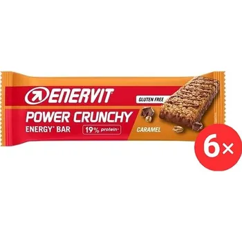 Enervit Power Crunchy Bar 6 x 40 g, karamel