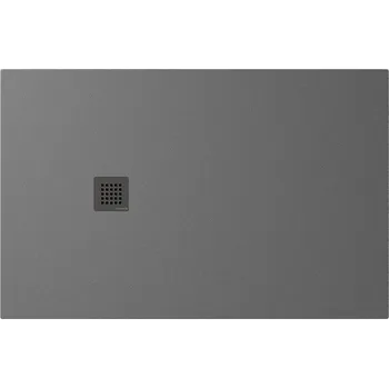 Polysan TRENECA vanička z litého mramoru s možností úpravy rozměru, 140x90cm, šedá mat