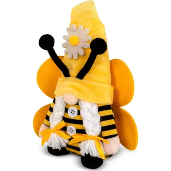 plyšák H. Holtermann Plyšový včelí trpaslík 22 cm – BienoSpass s copánky