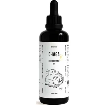 Sušená zelenina Vitalvibe Chaga Liquid Extract BIO 100 ml