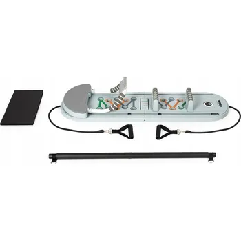 WEEPLAY Víceúčelová pilatesová cvičební deska reformer Weep – tréninková sada NO SIZE ŠEDÁ