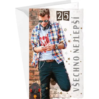 Argus 15-6508c25 přání k 25. narozeninám