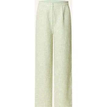 Dámské kalhoty Mrs & Hugs Dámské Kalhoty Z Buklé, světle zelená, 36