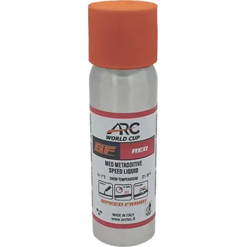 Lyžařský vosk ARC SF RED Med Metadditive Speed Finish Liquid, 80 ml