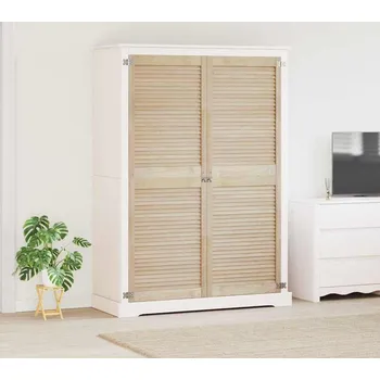 vidaXL Skříňové dveře se dveřmi 2 pcs Přírodní 170 x 2,1 x 59,5 cm [42019271]