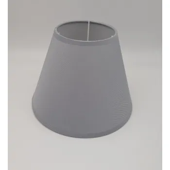 Stínidlo Malina Textilní stínidlo na lampu 10 x 20 x 15 cm šedé