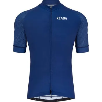 cyklistický dres KEADA SPORTS Pánský cyklistický dres Essential s krátkým rukávem L MODRÁ