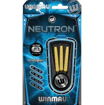 WINMAU Tělíčko šipek Neutron Brass 21g ČERNÁ
