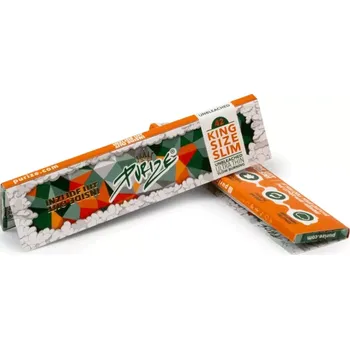 PURIZE papírky King Size Slim - Inside out, 42 ks v balení, nebělené (Papírky PURIZE King Size Slim Inside Out o rozměru 44 × 108 mm, speciální úprava pro perfektní spin bez „lepky“ uvnitř - čistá chuť, rovnoměrné hoření.)
