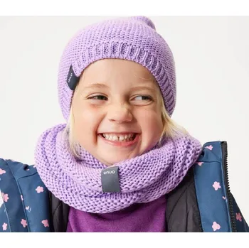 Oblečení a móda DĚTSKÝ PLETENÝ NÁKRČNÍK LILA NOVINKA Velikost: UNI, Vzor: Lila