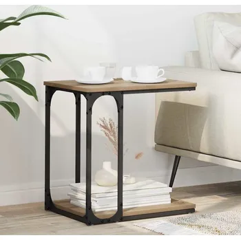 Konferenční stolek vidaXL Boční stůl Artisanový dub 50 x 35 x 52 cm kompozitní dřevo [881181]