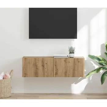 Obývací stěna vidaXL TV wall cabinet Umělecký dub 98 x 31 x 29,5 cm kompozitní dřevo [892247]
