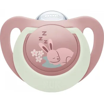 NUK First Choice Night Dudlík 0-6m - Králíček