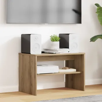Televizní stolek vidaXL Televizní skříň Artisanový dub 60 x 35 x 40 cm kompozitní dřevo [8000299]