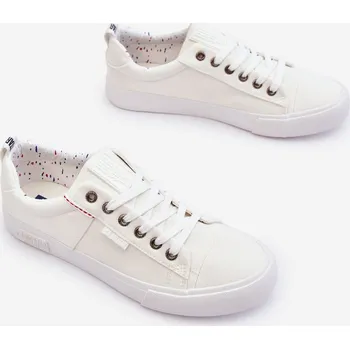 Sada pánského spodního prádla Pánské nízké Materiál tenisky Big Star KK174001 Bílá 41