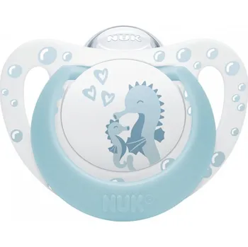 dudlíky NUK First Choice Dudlík 0-6m - Mořský koník