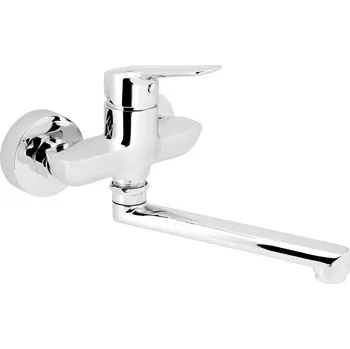 Novaservis Umyvadlová dřezová baterie 100 mm Metalia 54 ECO, chrom 54077,0E