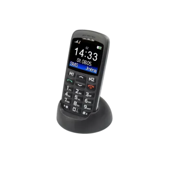 Mobilní telefon ALIGATOR A670 Senior černý + stol.nab. - POUŽITÉ, ZÁRUKA 1 ROK, BEZ NABÍJECÍHO STOJÁNKU