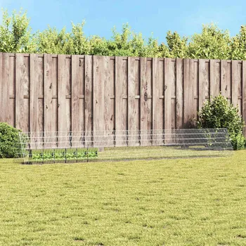 vidaXL Klec pro králíky Stříbrná 650 x 55 x 55 cm Pozinkovaná ocel [42019226]