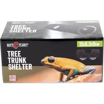 Terárium Repti planet Úkryt Kmen stromu s přísavkami 15x6,5x9cm